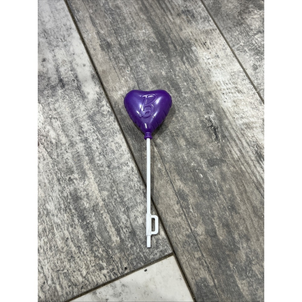 Mattel‎ Barbie Skipper Chelsea Kelly Doll Access Purple Heart Balloon Accessory